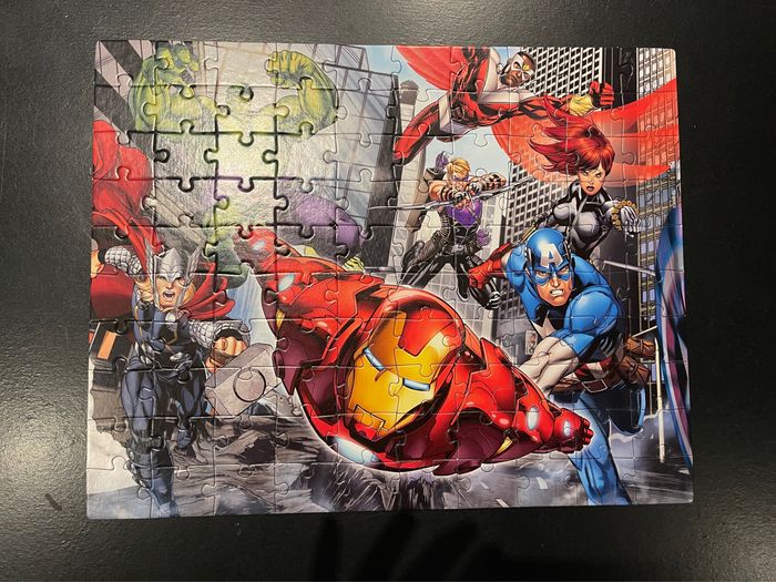 4 puzzle progressif Marvel - photo numéro 7