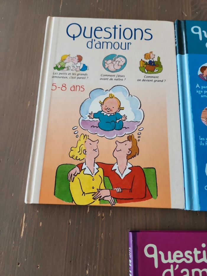 Lot de 3 livres Questions d'amour - photo numéro 6