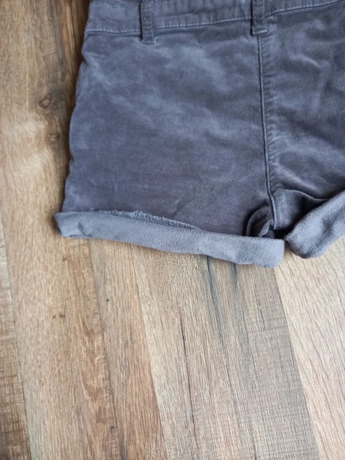 Salopette courte fille, couleur marron, Lulu Castagnette, 18/24 mois, - photo numéro 9