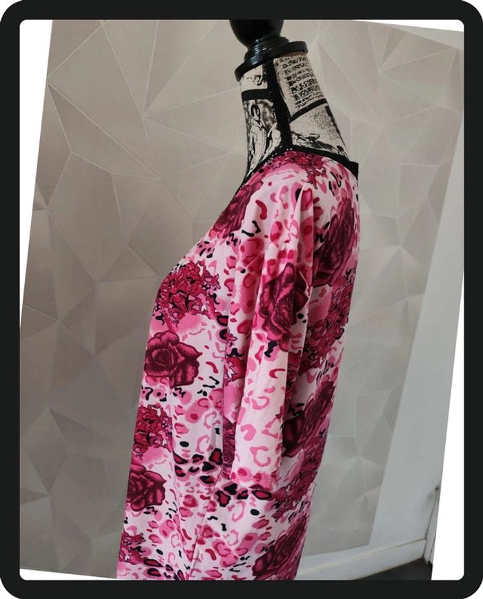 T shirt  a fleurs - photo numéro 4