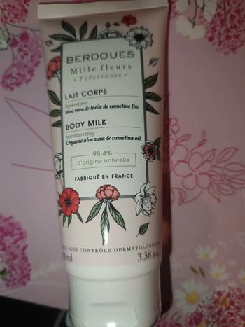 Berdoues lait corps