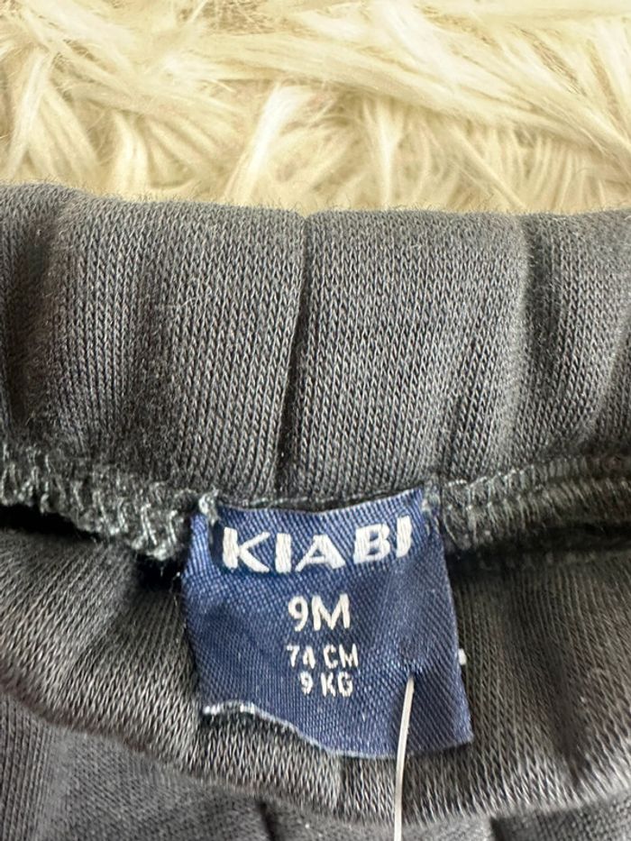 Pantalon noir Kiabi taille 9 mois - photo numéro 3