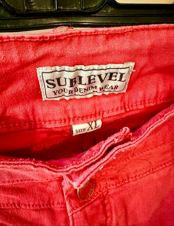 💜 Jeans rose sublevel taille xl 💜 - photo numéro 6