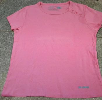 T-shirt femme rose Lee Cooper S 36