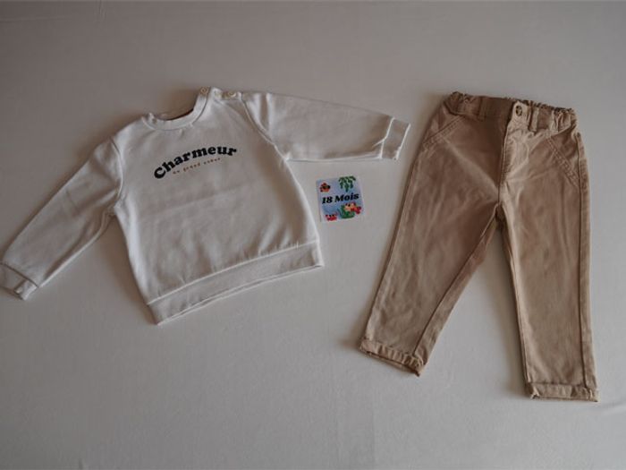 Lot de Vêtements Gémo/Kiabi (6 pièces) pour garçon Taille : 18 mois - photo numéro 3