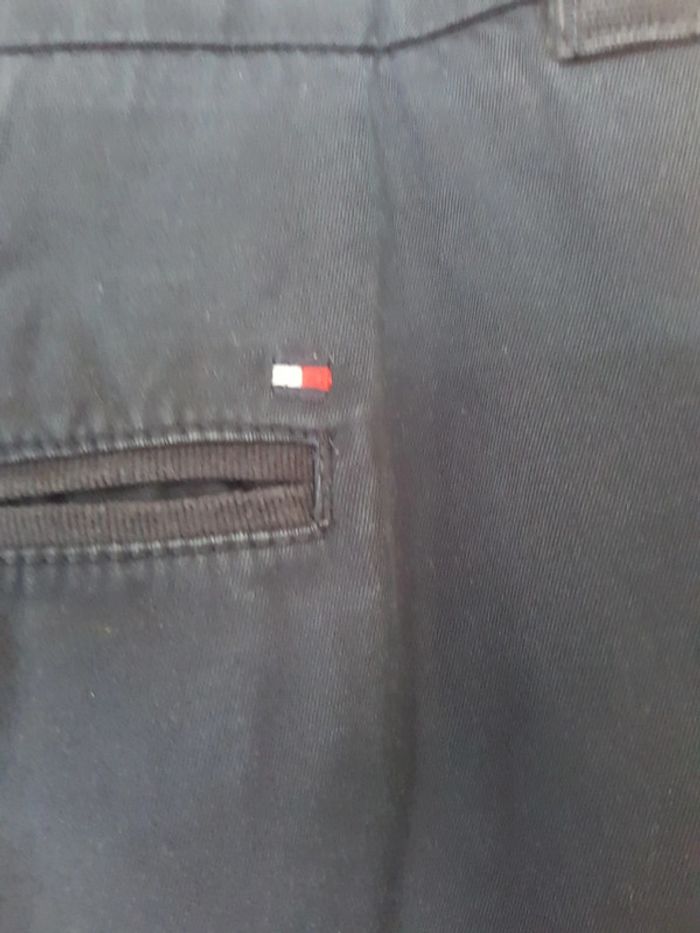 Pantalon Tommy Hilfiger bleu marine 14 - photo numéro 3