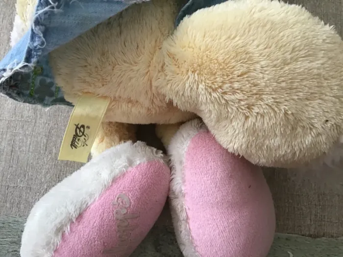 Vintage grande peluche diddl mimihopps - photo numéro 3