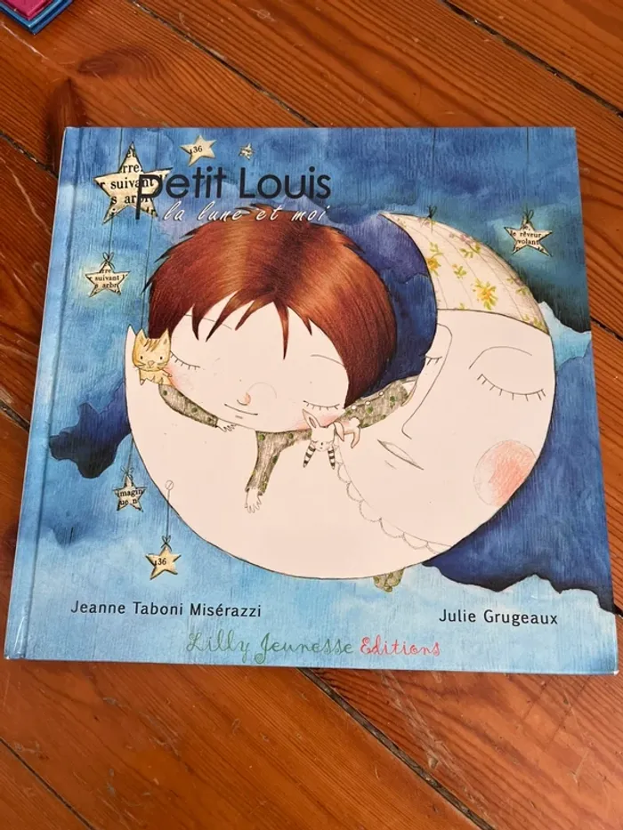 Livre « petit Louis la lune et moi »