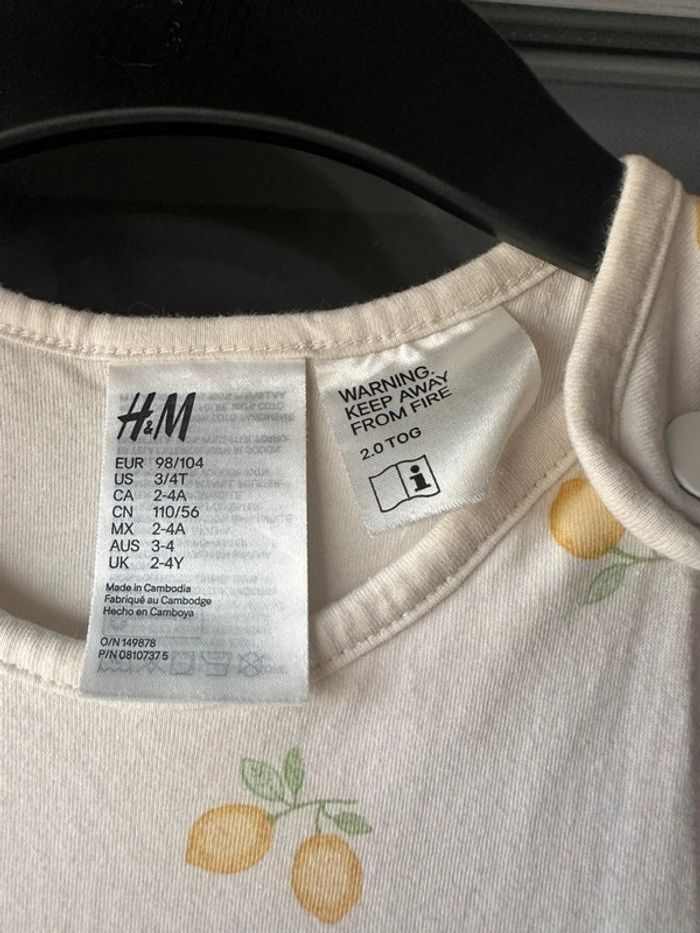 Gigoteuse H&M 18/36 Tog 2 - photo numéro 2
