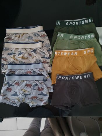 Lot 8 Calecon garçon 2/4 ans