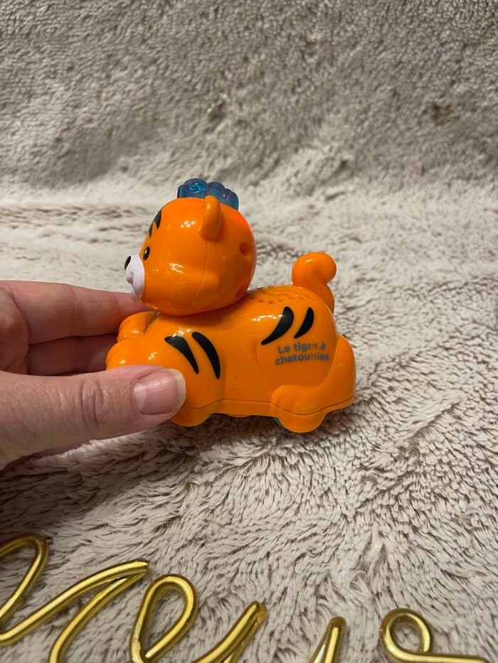 Tut tut animo - Gribouille le tigre à chatouille - Vtech - photo numéro 2