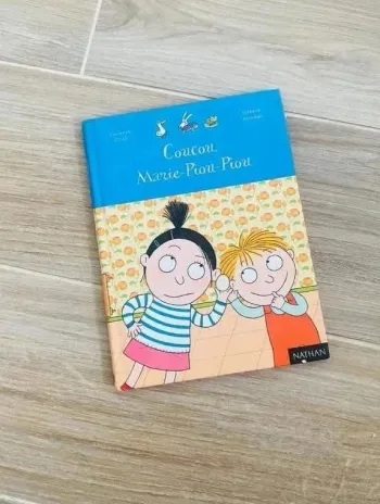 Livre enfant, coucou Marie pioupiou Nathan