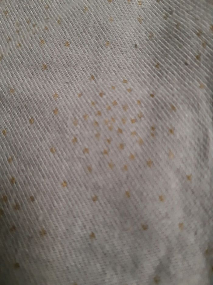 Sarouel gris pois doré bébé fille 3 mois - photo numéro 2