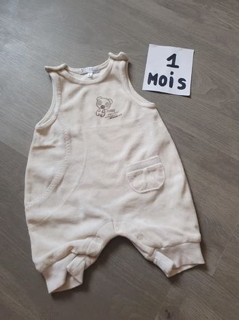 Salopette pyjama 1mois garçon