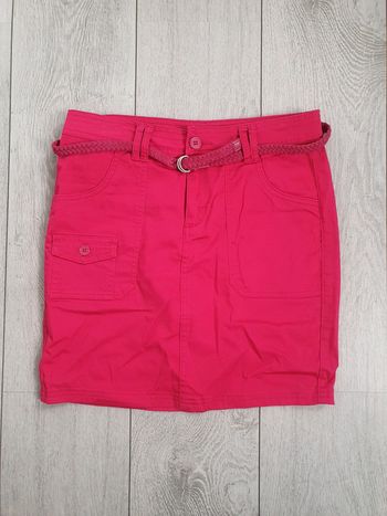 Jupe Coton Rose Fushia