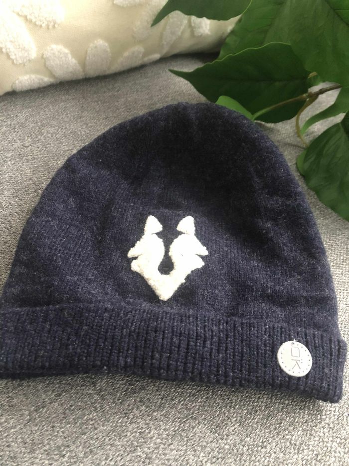 🧢💙 Bonnet bleu marine pour enfants  💙🧢 - photo numéro 3