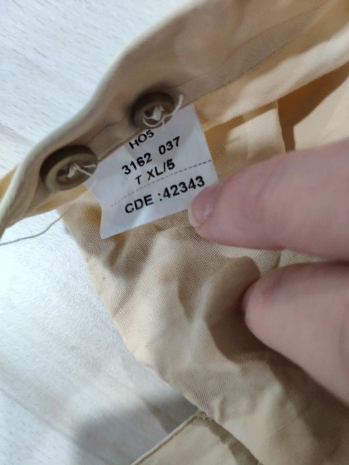 Chemise Devred XL taille 5 beige - photo numéro 5