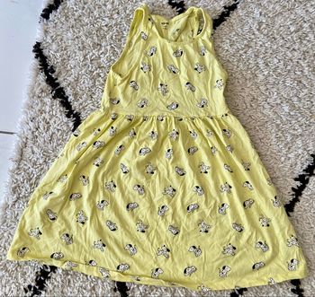 Robe jaune motif chien 10 ans kiabi 