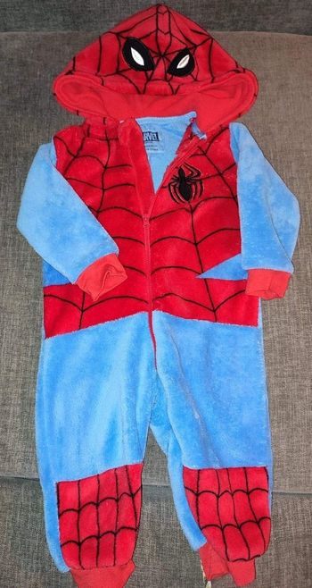 Combinaison spider man - 12 mois