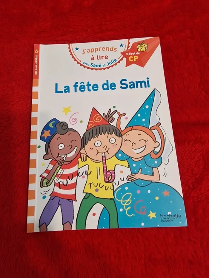 Livre j'apprends à lire la fête de sami