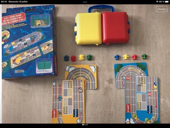 Lot 2 mini jeux courses voitures et avions