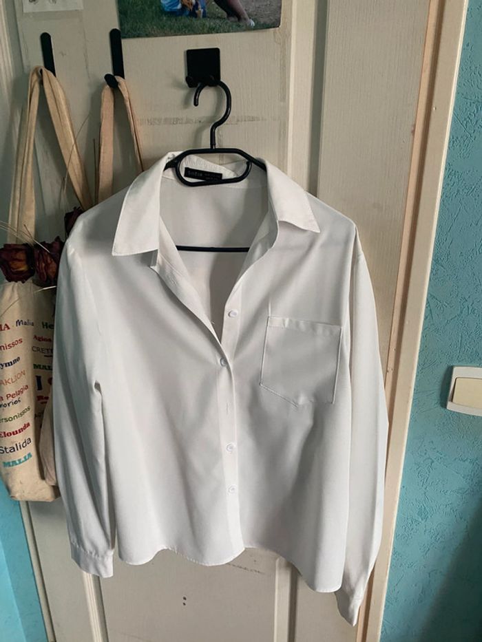 chemise blanche. SHEIN taille M - photo numéro 4