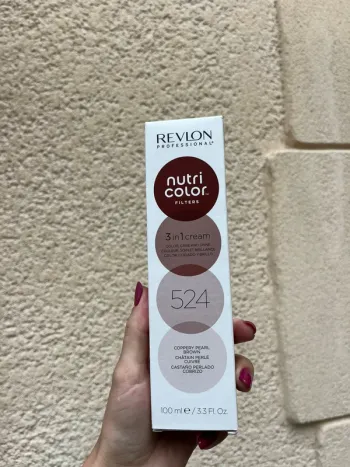 Revlon - Nutricolor châtain perle cuivré 524 couleur soin brillance