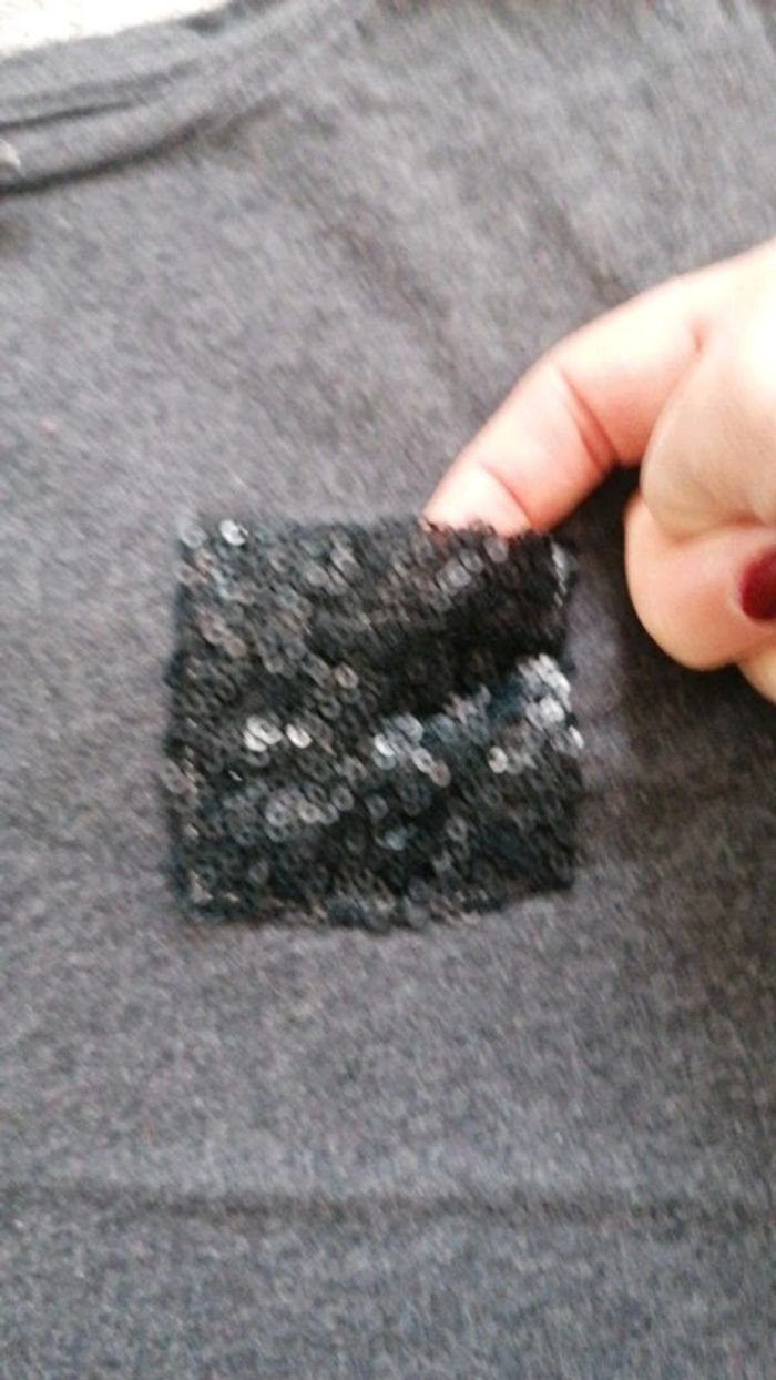 Tee-shirt gris 6 ans - photo numéro 3