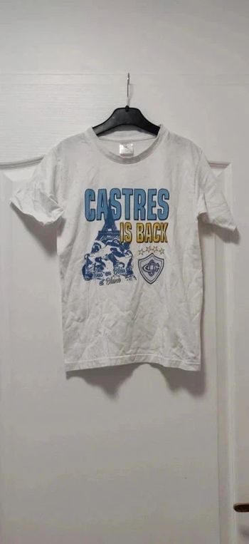 T-shirt mc supporter Castres 9/11 ans