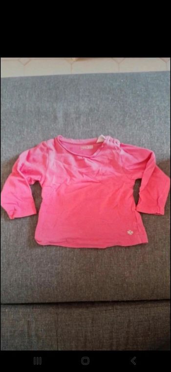 T-shirt Okaïdi 12mois 74cm 👻