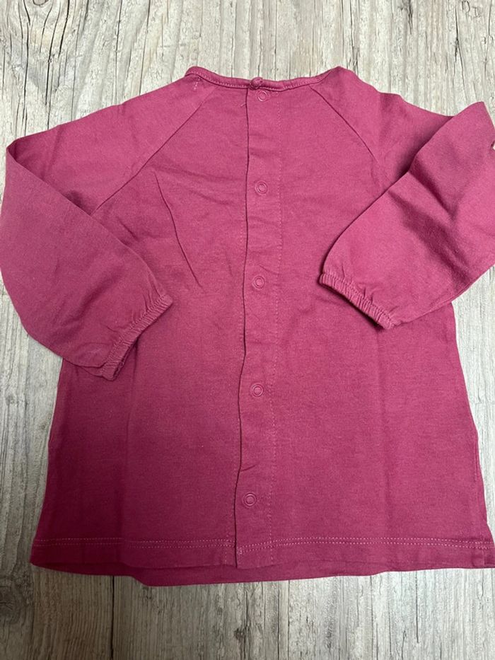 Teeshirt manches longues Kitchoun taille 12 mois - photo numéro 2