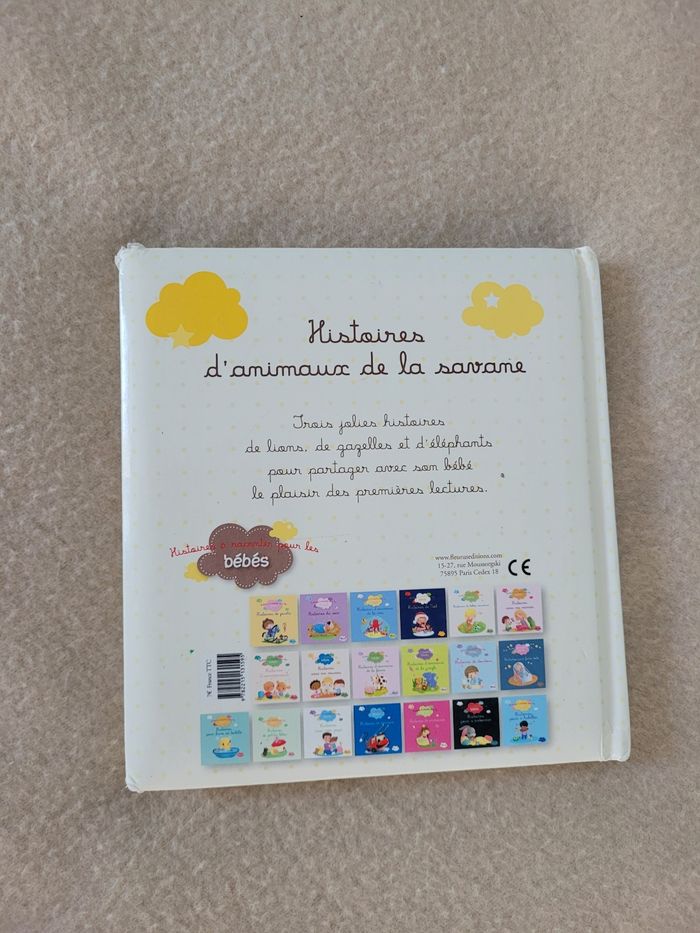 Livre histoires d'animaux de la savane - photo numéro 2