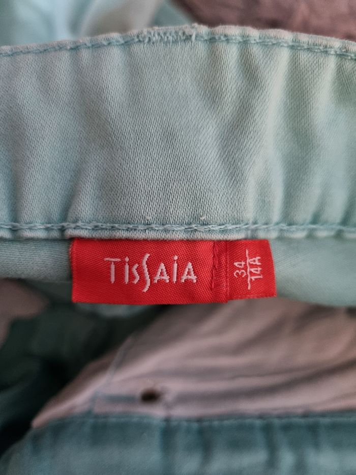 Jean turquoise 14ans - photo numéro 4