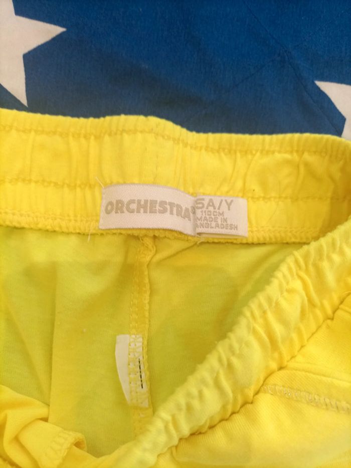 Short jaune fluo - photo numéro 4