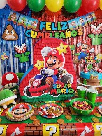 Pinata Mario Bros - Mario Kart - Anniversaire enfant 