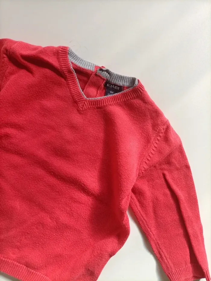 Pull corail 9 mois - photo numéro 2