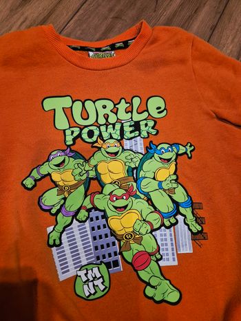 Pull Tortues Ninja orange