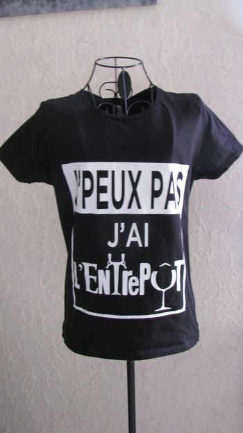 tee shirt l'entrepot" ts