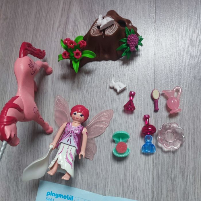 Playmobil 5443 fée coquette avec licorne rose Complet - photo numéro 2