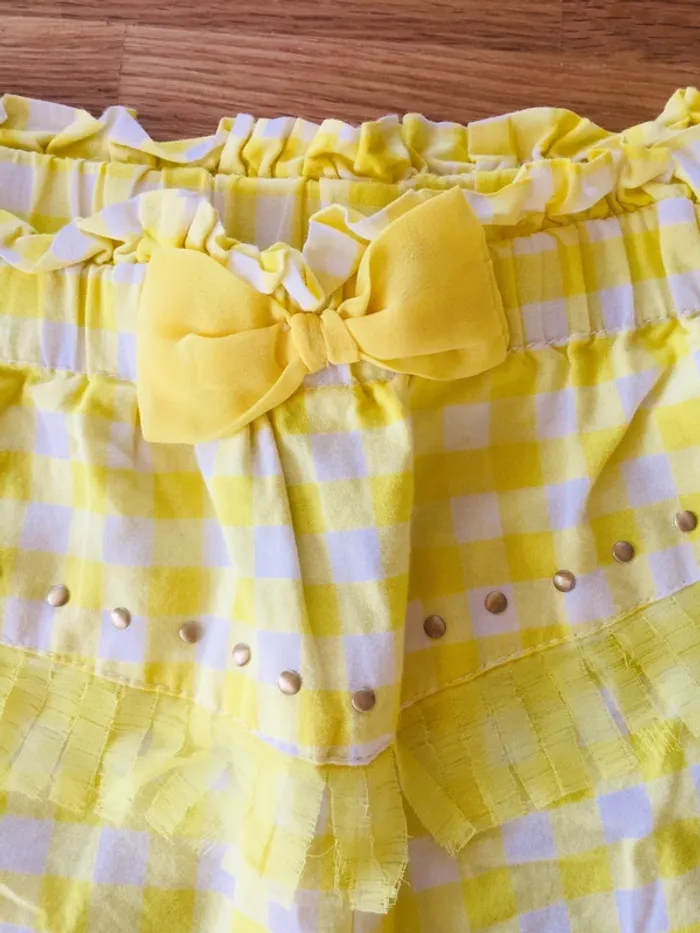 Pyja-short jaune - photo numéro 3