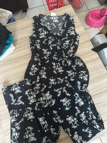 Combinaison pantalon fleuri lola