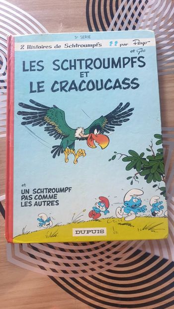 Bande dessinée Les Schtroumpfs et le cracoucass
