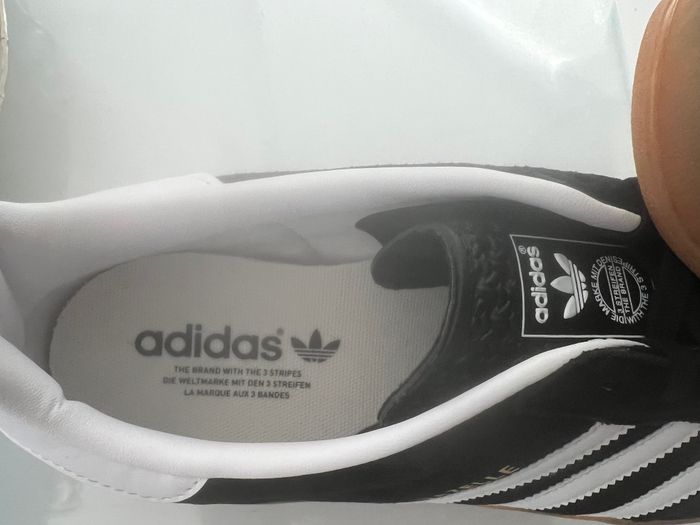 Adidas Gazelle Indoor Black/White - Taille 47 1/3 - photo numéro 2