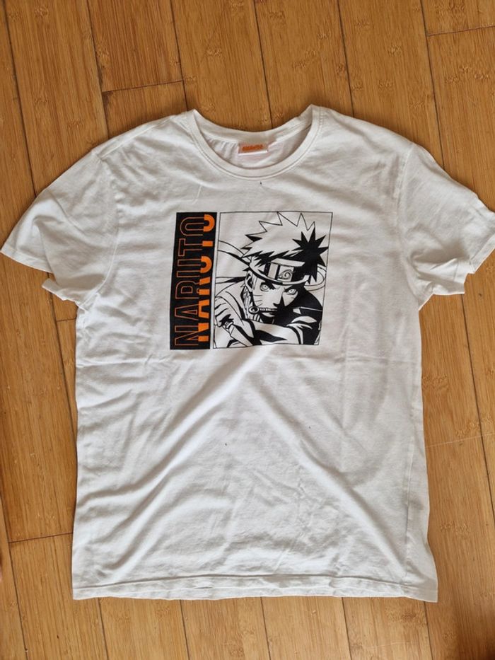 T-shirt blanc Naruto Taille M