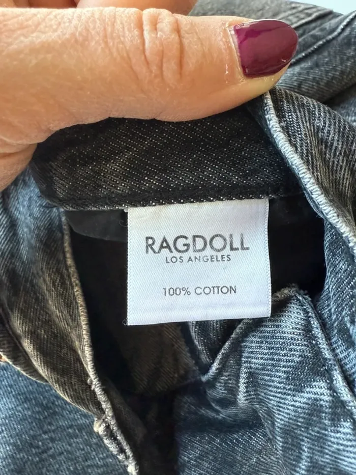 Jeans noir ragdoll taille haute - photo numéro 6