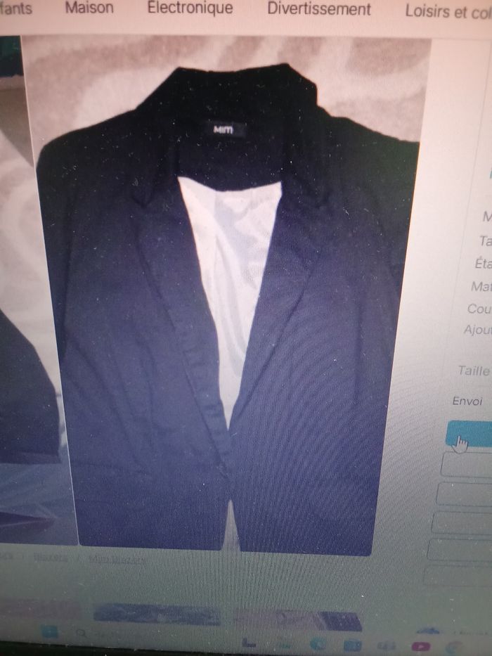 Veste tailleur noire - photo numéro 2