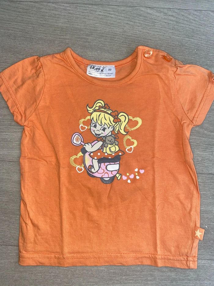 T-shirt 9-12mois (80cm) - photo numéro 3