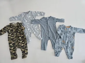 Lot de 4 pyjamas mi saison