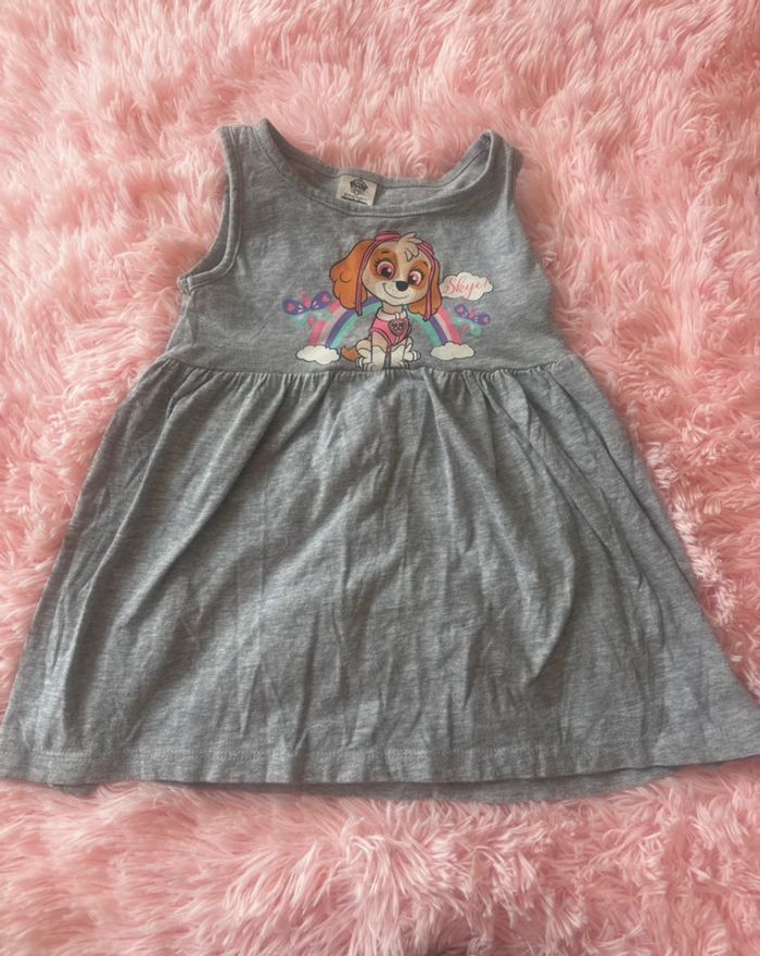 Robe fille pat patrouille