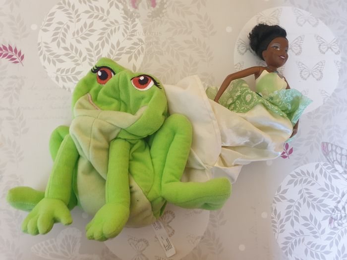 Poupée tiana princesse et la grenouille